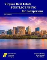 Virginia Real Estate Postlicensing for Salespersons