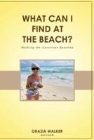 WHAT CAN I FIND AT THE BEACH?