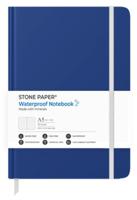 Stone Paper Ocean Blue Lined Notebook