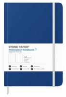 Stone Paper Ocean Blue Dotted Notebook