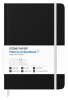 Stone Paper Black Shadow Lined Notebook