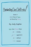 Handwriting Clues Club - Book 3