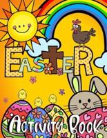 Happy Easter Activity Book for Kids Ages 3-6