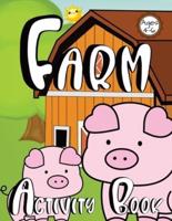 Farm Activity Book For Kids