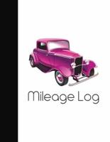 Retro Glam Vehicle IRS Mileage, Inspection, and Service Log Cars, Truck, Commercial Fleet
