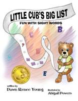 Little Cub's Big List