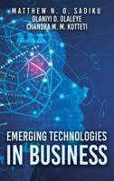 Emerging Technologies in Business