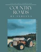 Country Roads of Indiana Fine Line Adult Coloring Book