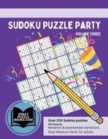 Sudoku Puzzle Party Volume Three