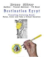 Destination Egypt Traveling Coloring Book