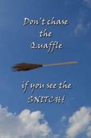 Don't Chase the Quaffle If You See the Snitch!