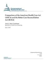 Comparison of the American Health Care Act (AHCA) and the Better Care Reconciliation Act (BCRA)