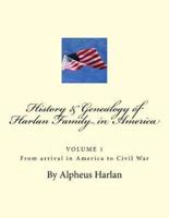 History and Genealogy of the Harlan Family
