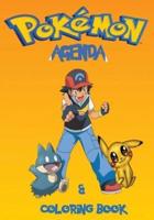 Pokemon Agenda and Coloring Book