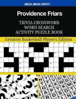 Providence Friars Trivia Crossword Word Search Activity Puzzle Book