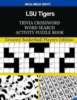 LSU Tigers Trivia Crossword Word Search Activity Puzzle Book