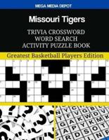 Missouri Tigers Trivia Crossword Word Search Activity Puzzle Book