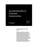 An Introduction to Concrete Construction
