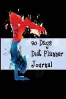 90 Days Diet Planner Journal