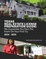 Texas Real Estate License Preparation Guide