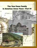 The Yaw-Yeaw Family in America, Volume 11