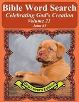 Bible Word Search Celebrating God's Creation Volume 21