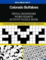 Colorado Buffaloes Trivia Crossword Word Search Activity Puzzle Book