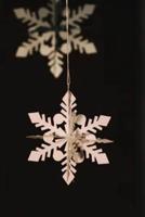 Simple Paper Snowflake Decoration Journal