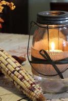 Fall Mason Jar Candle Journal