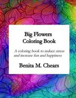 Big Flowers Coloring Book
