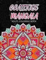 Gratiude Mandala Adult Coloring Books