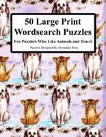 50 Large Print Wordsearch Puzzles