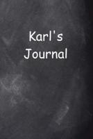 Karl Personalized Name Journal Custom Name Gift Idea Karl