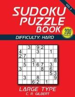 SUDOKU Puzzle Book - HARD (Volume 3)