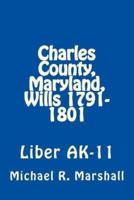 Charles County, Maryland, Wills 1791-1801