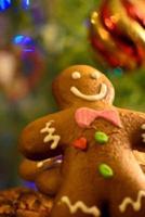 Gingerbread Man and Christmas Ornaments