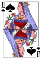 Queen of Spades Playing Card Journal