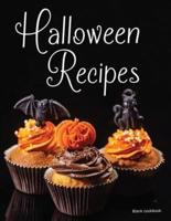 Blank Cookbook Halloween Recipes