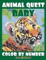 Baby Animal Quest Color by Number