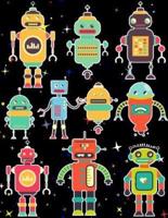 Robots Sticker Album for Boys