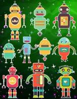 Robots Sticker Album for Boys