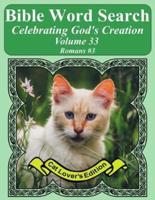 Bible Word Search Celebrating God's Creation Volume 33