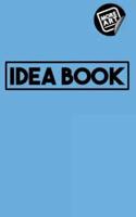 Idea Book / The Gossip (Series 1) / Writing Notebook / Blank Diary / Journal / Paperback / Lined Pages Book - 100 Pages / 5" X 8" / Baby Blue Sky