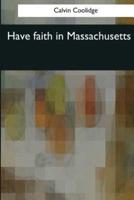 Have Faith in Massachusetts