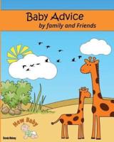 Baby Advice Book - Giraffe Theme