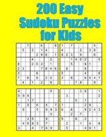 200 Easy Sudoku Puzzles for Kids