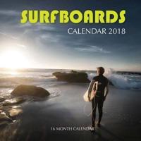 Surfboards Calendar 2018