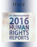 Italy 2016 Human Rights Report