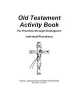 Old Testament Activity Book, Individual Worksheets