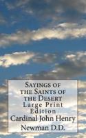 Sayings of the Saints of the Desert